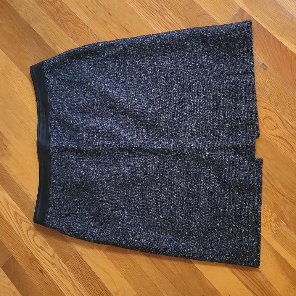 Kate Hill black wool skirt